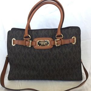 Michael Kors Hamilton Logo Satchel